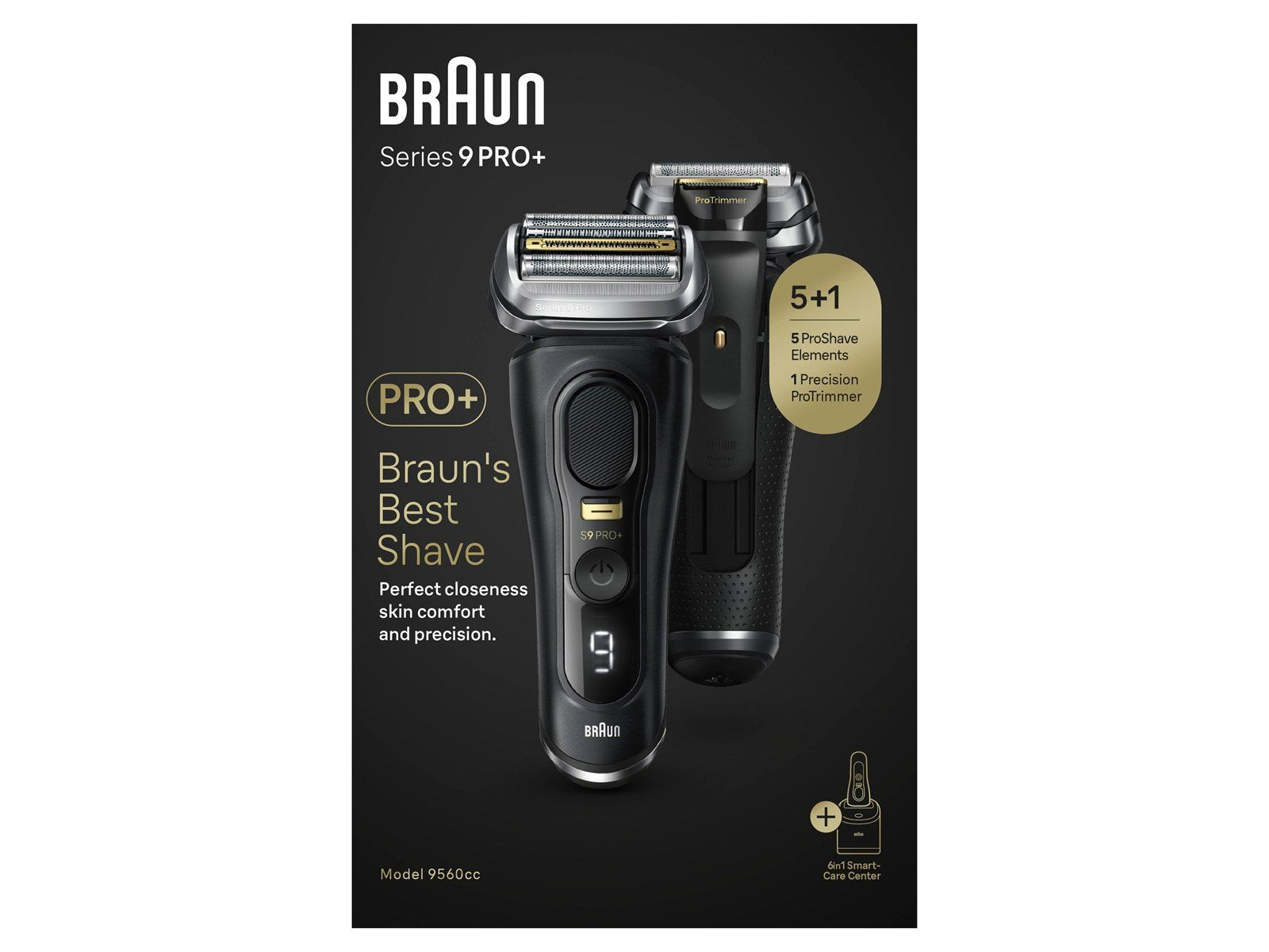 Braun Series 9 Pro+ 9560cc Braun Series 9 Pro+ 9560cc